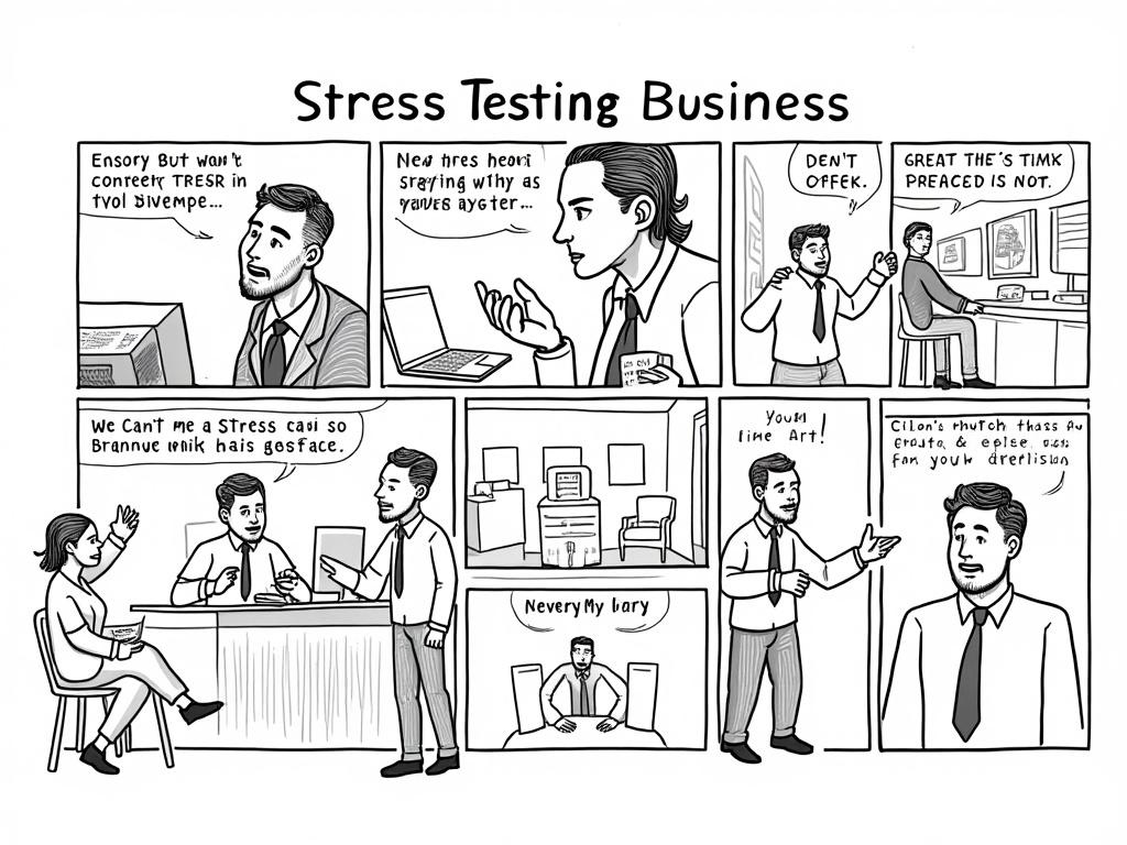 Bedrijfsfinanciën stresstest